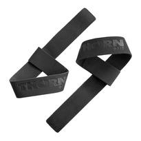 Paski do podnoszenia ciężarów THORN FIT Lifting straps Leather PREMIUM black