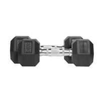 Hantle THORN FIT Hex Rubber Dumbbell 2x8 kg