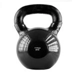 Kettlebell żeliwny pokryty winylem HMS KNV24 BLACK