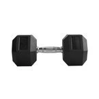 Hantel THORN FIT Hex Rubber Dumbbell 20 kg