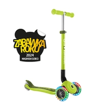 Hulajnoga 3-kołowa Globber Primo Foldable 432-106 Lights Lime Green