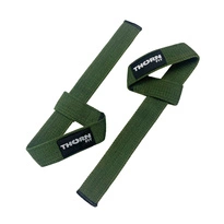 Paski do podnoszenia ciężarów THORN FIT Lifting straps cotton army green